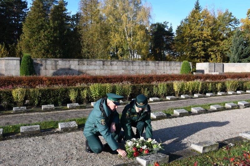 Norisinājās Robežsardzes sagrāves un represēto robežsargu piemiņai veltītie atceres pasākumi