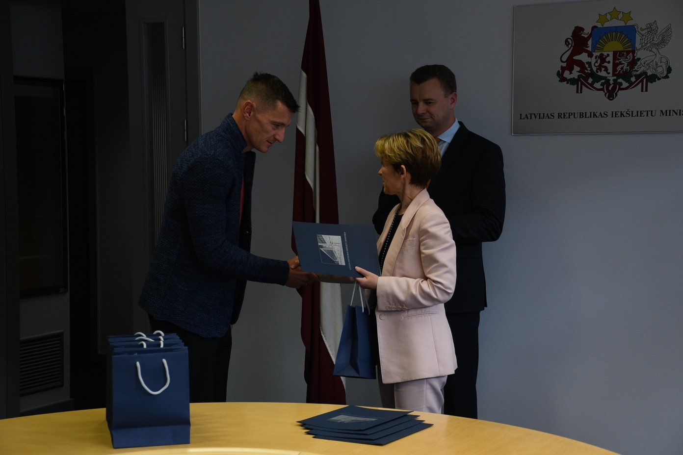 FOTO: Olimpiešu apbalvošanas pasākums