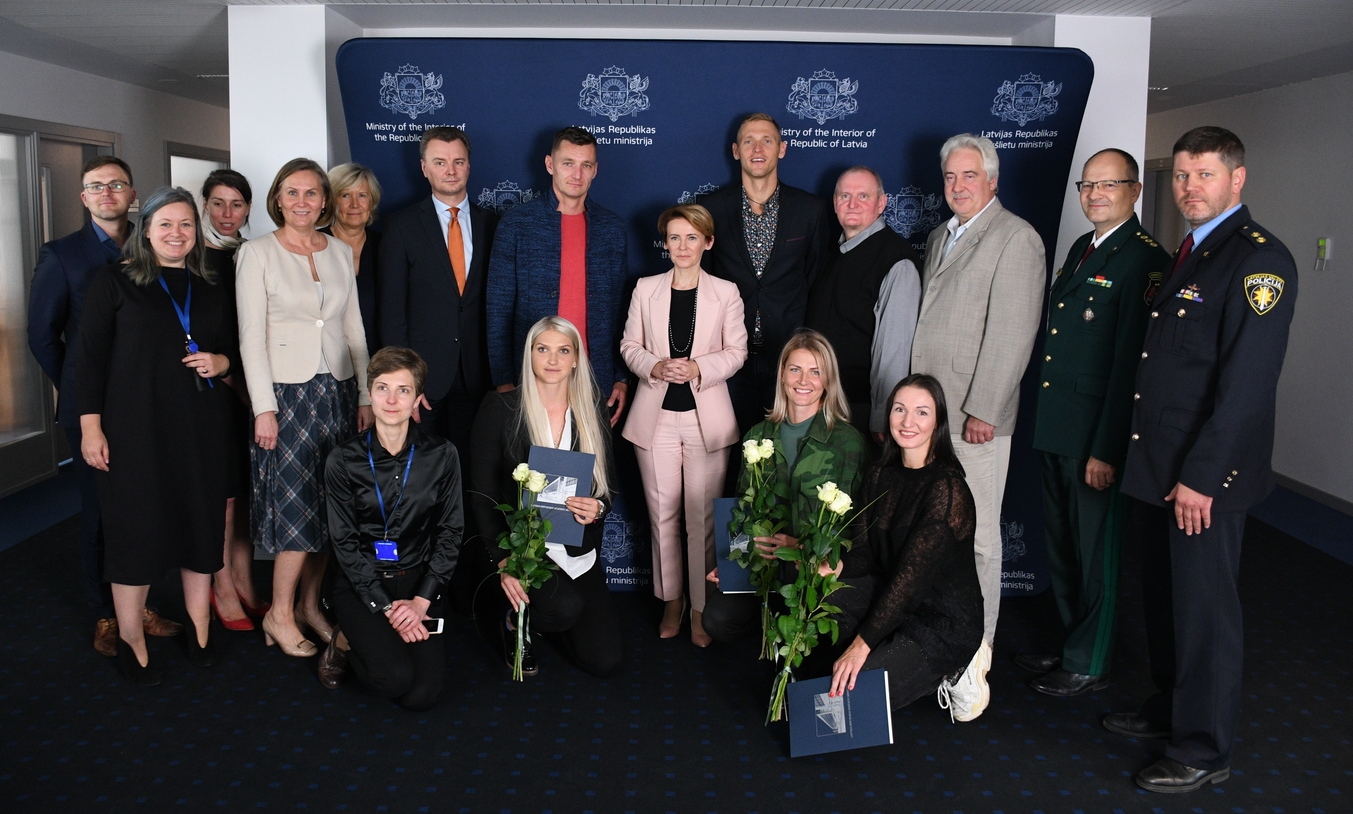 FOTO: Olimpiešu apbalvošanas pasākums