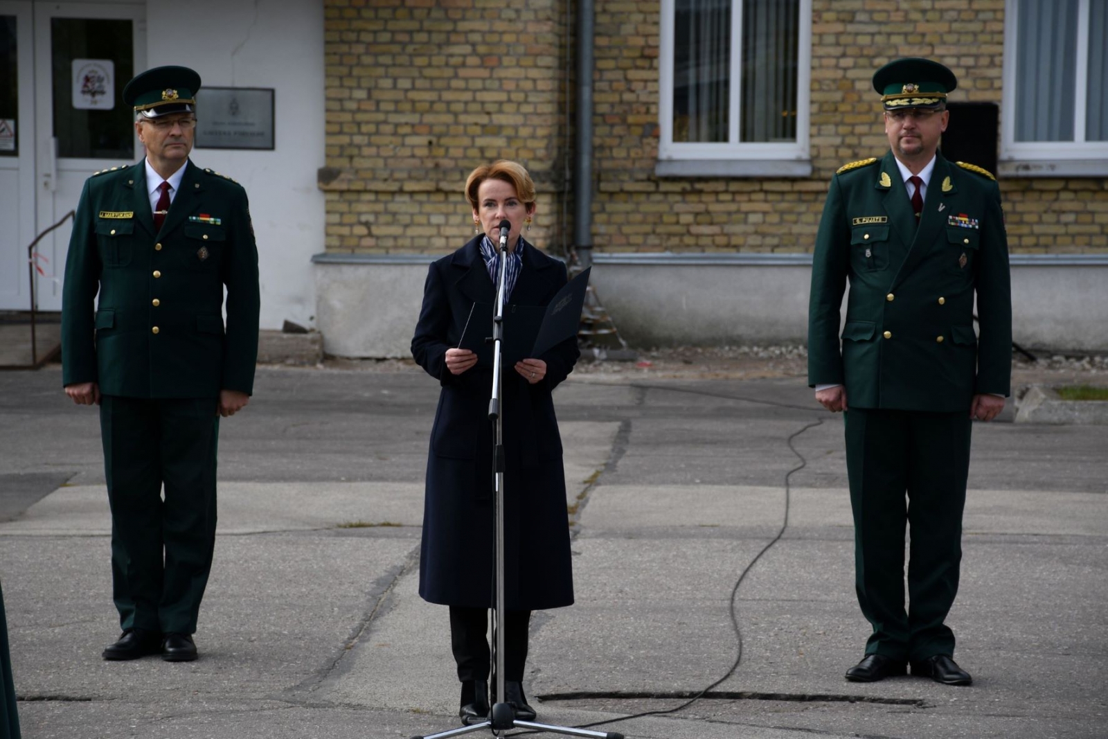 Foto : zvēresta došana