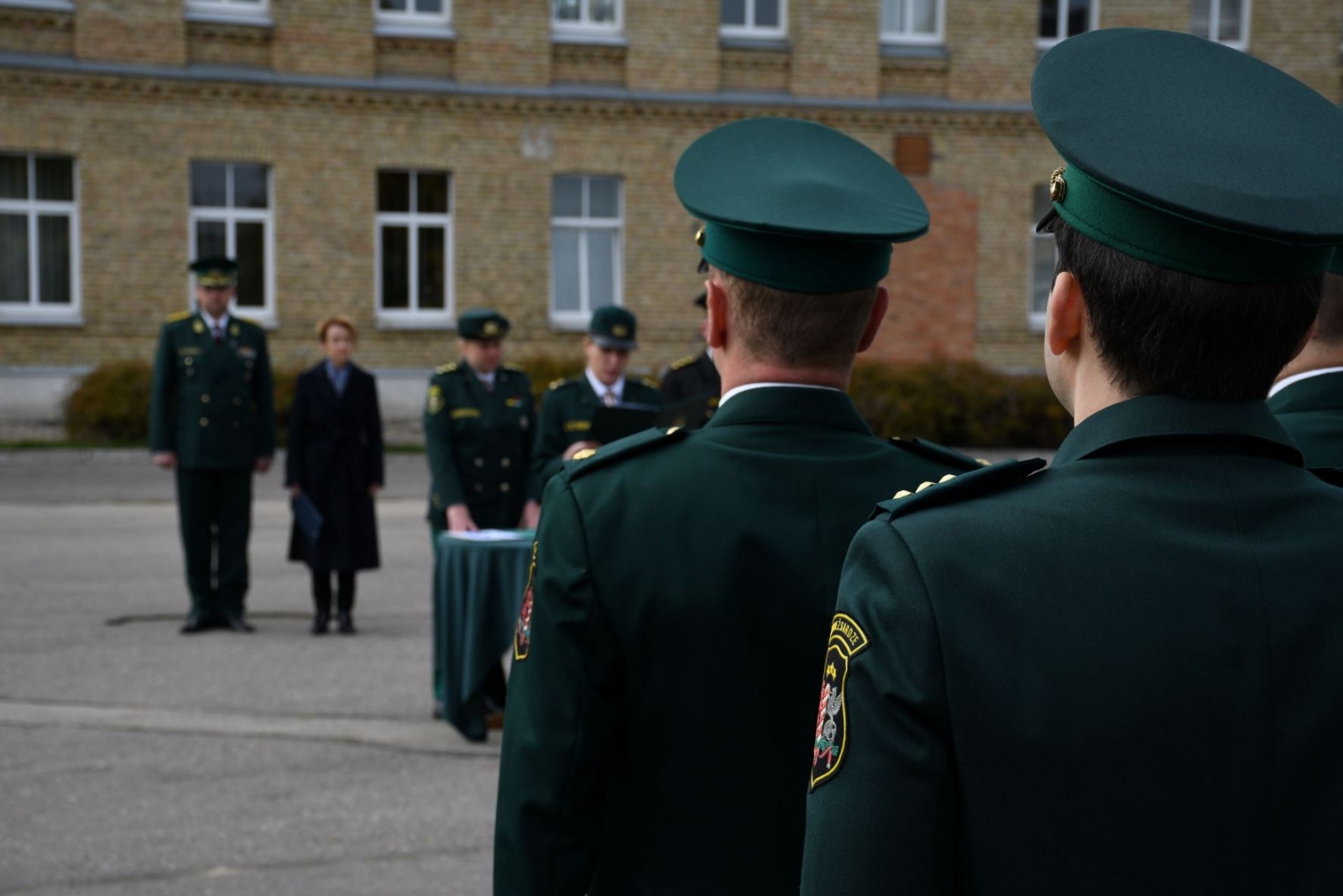 Foto : zvēresta došana