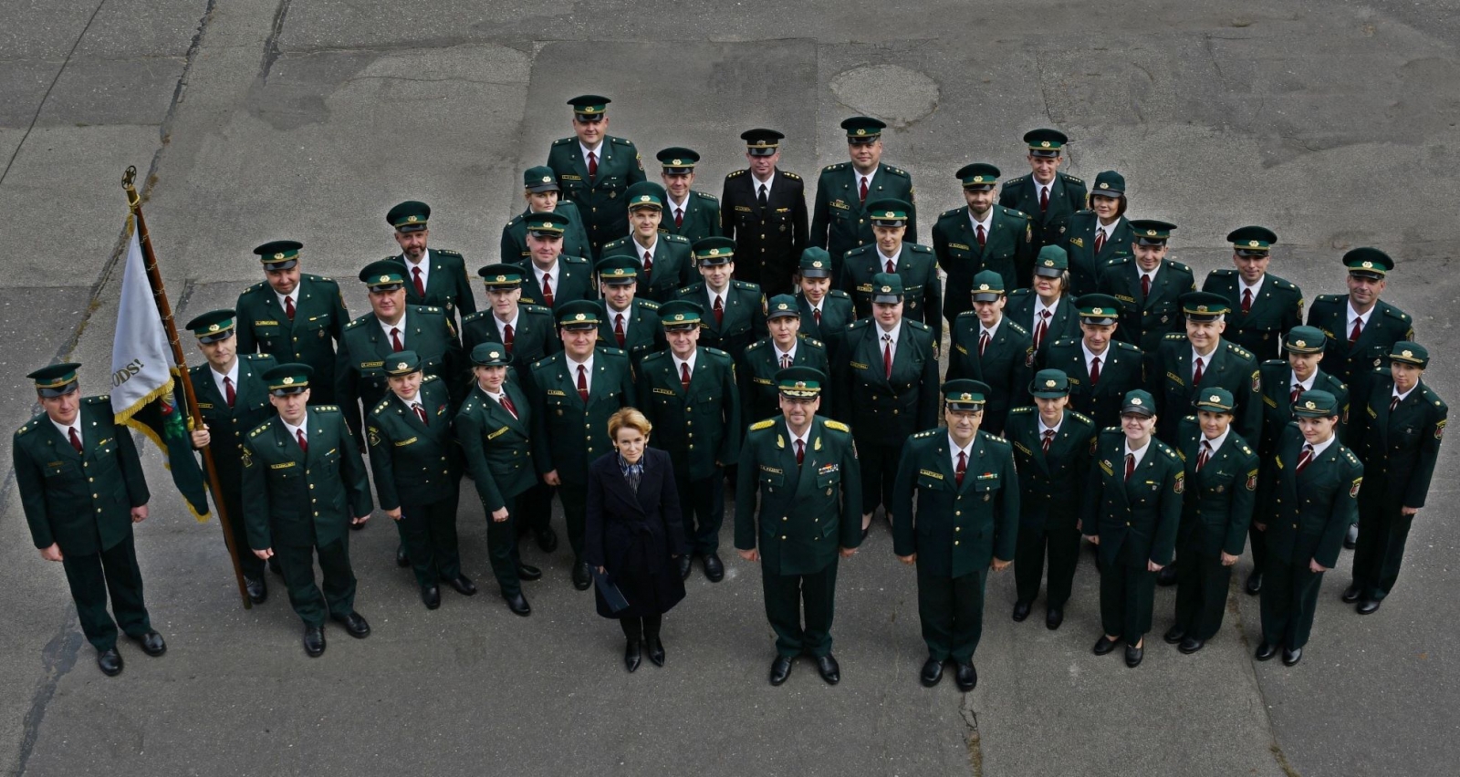 Foto : zvēresta došana