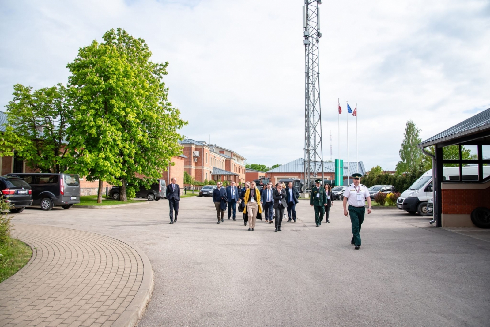 FOTO: Eiropas Komisijas Migrācijas un iekšlietu ģenerāldirektorāta delegācija apmeklē VRS