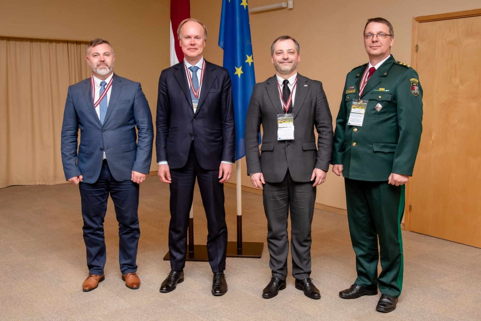 FOTO: Eiropas Komisijas Migrācijas un iekšlietu ģenerāldirektorāta delegācija apmeklē VRS