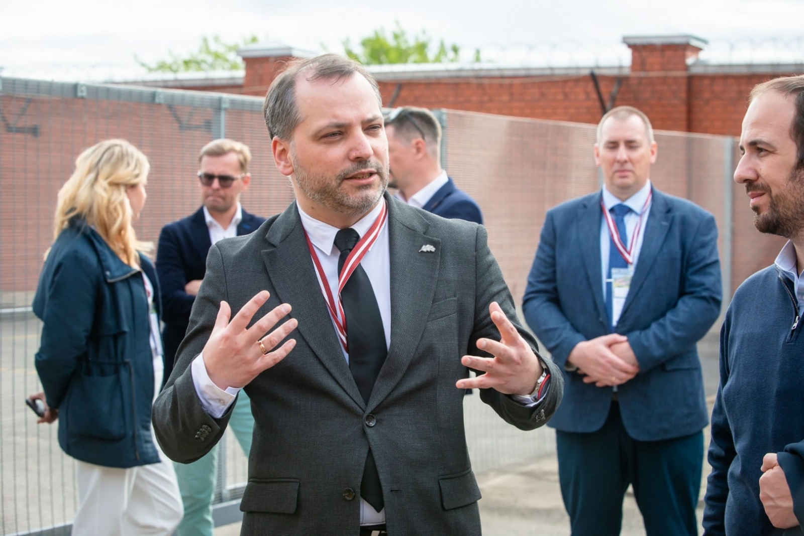 FOTO: Eiropas Komisijas Migrācijas un iekšlietu ģenerāldirektorāta delegācija apmeklē VRS