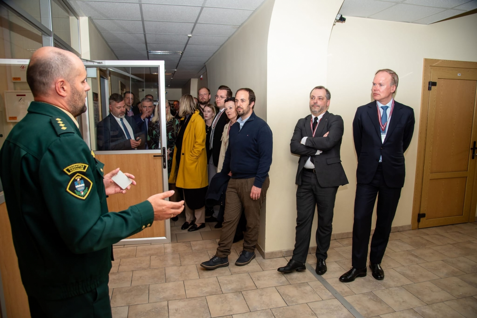 FOTO: Eiropas Komisijas Migrācijas un iekšlietu ģenerāldirektorāta delegācija apmeklē VRS