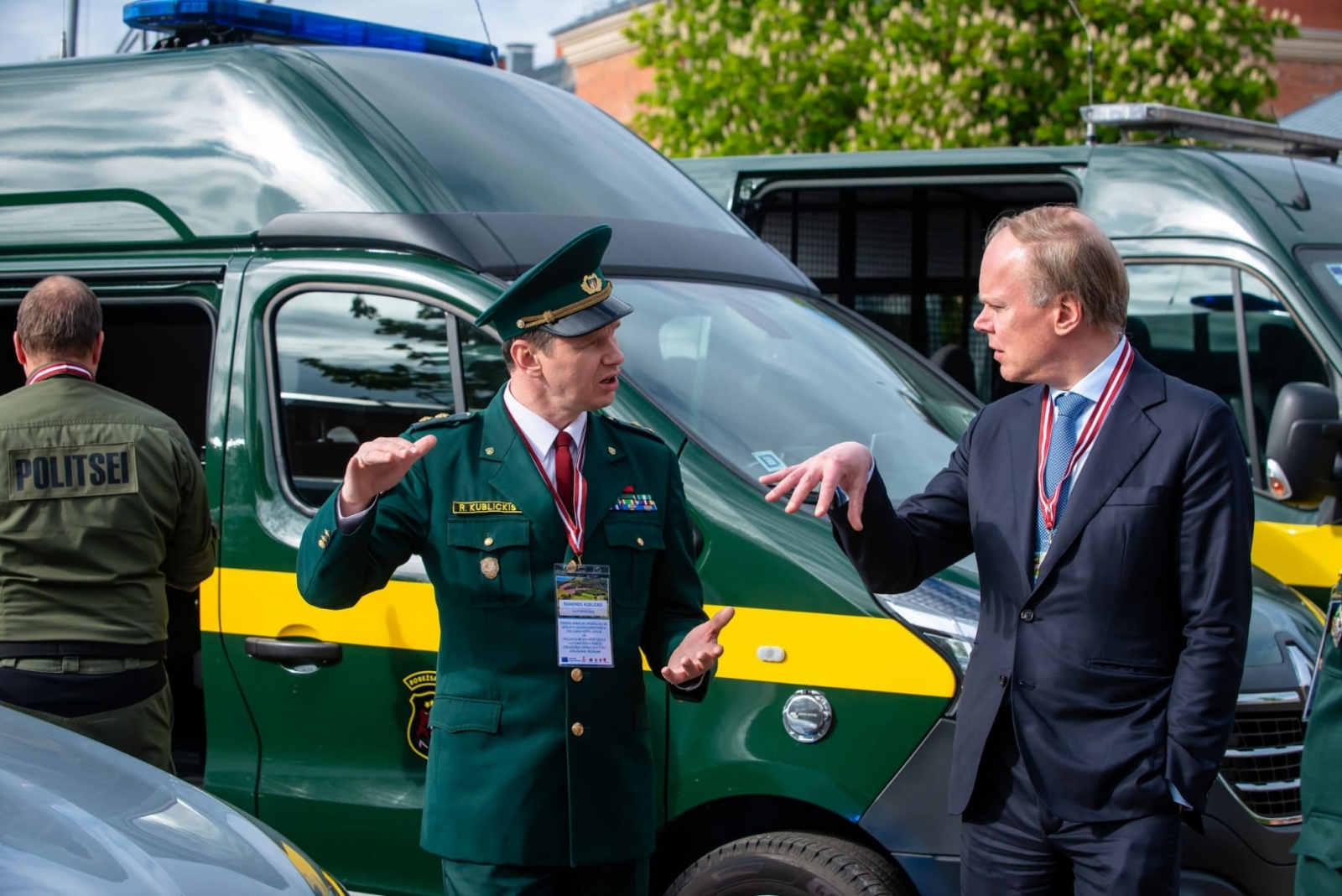 FOTO: Eiropas Komisijas Migrācijas un iekšlietu ģenerāldirektorāta delegācija apmeklē VRS