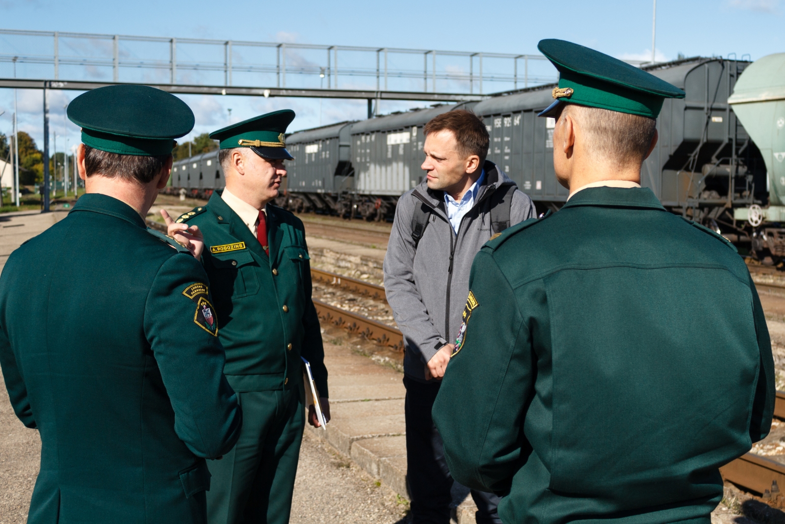 FOTO: Frontex aģentūras sadarbības koordinators apmeklē Latvijas – Krievijas ārējo robežu