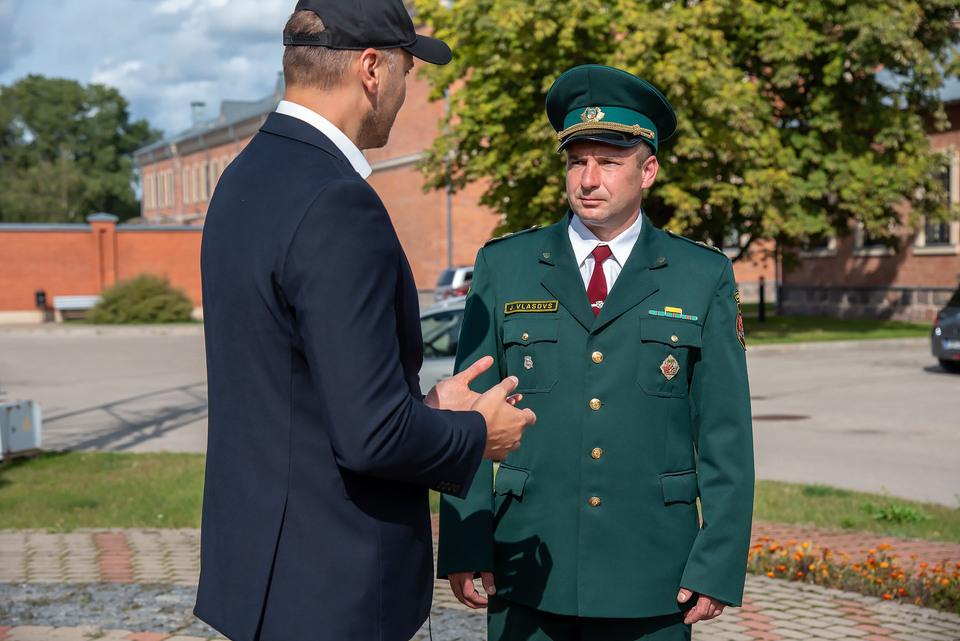 FOTO: Iekšlietu ministra vizīte Daugavpils pārvaldē