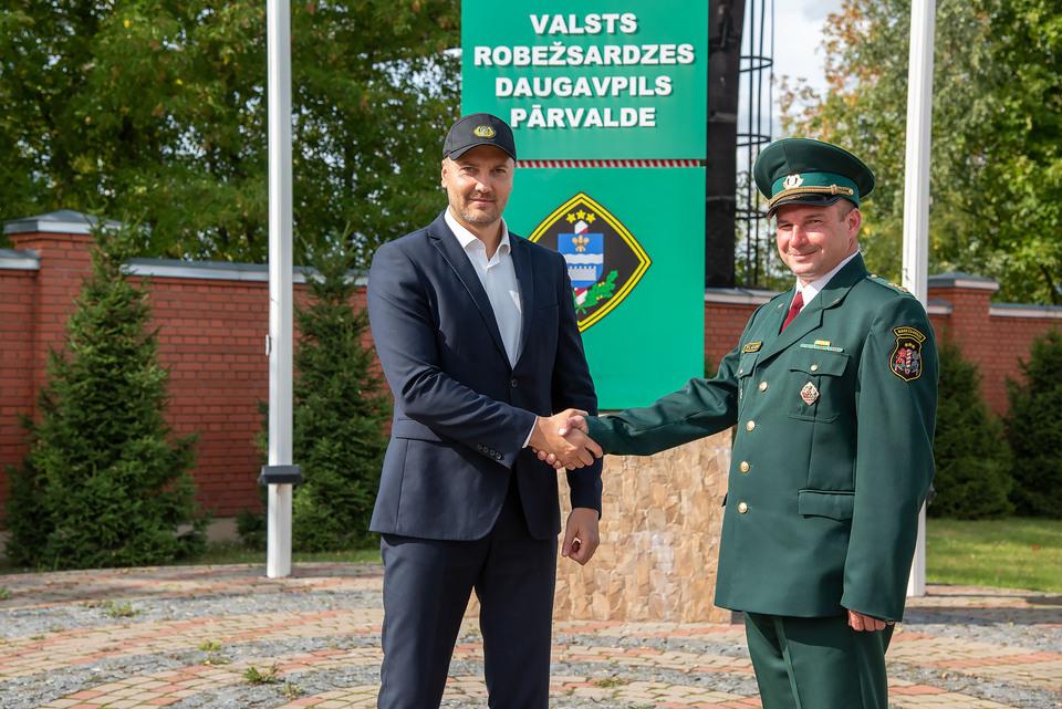 FOTO: Iekšlietu ministra vizīte Daugavpils pārvaldē