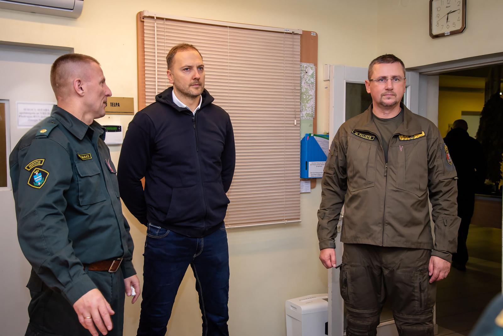 FOTO: Iekšlietu ministrs Daugavpils pārvaldē