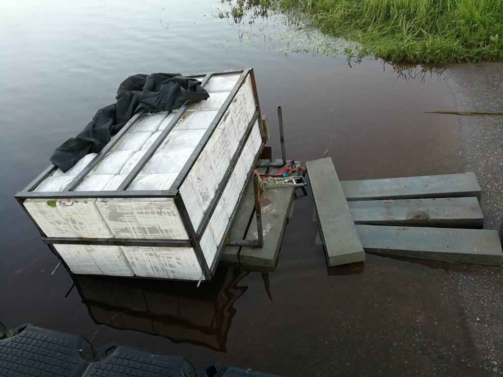 FOTO: Kontrabandas cigaretes