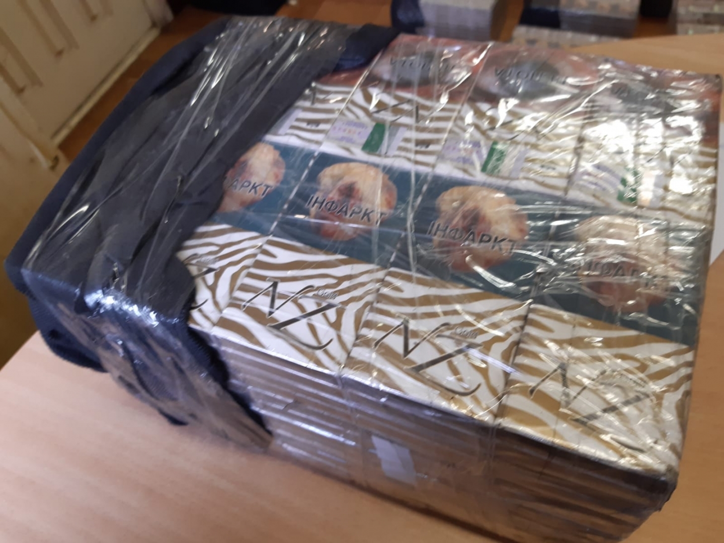 Robežsargi izņem 40 000 kontrabandas cigarešu