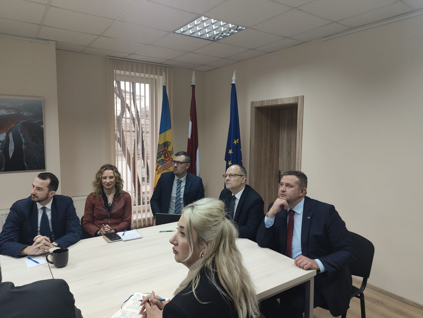 Publicitātes informācija par atskaites konferenci Moldovā 06.-07.12.2023