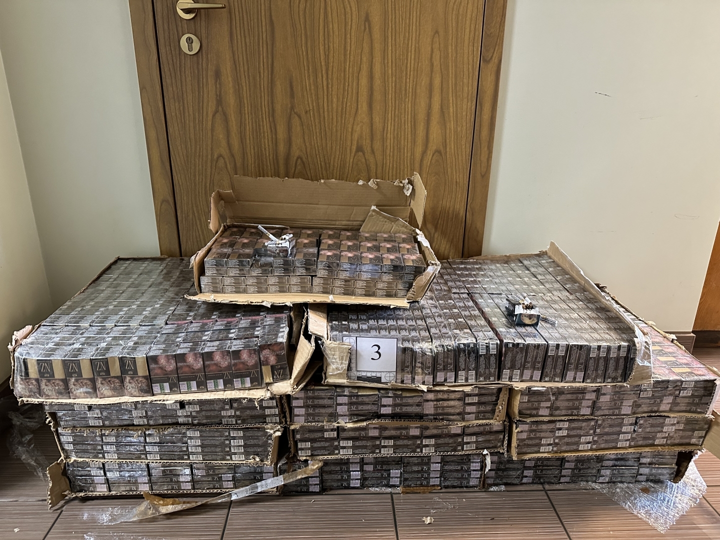 Robežsargi konstatē cigarešu nelikumīgas pārvietošanas gadījumu