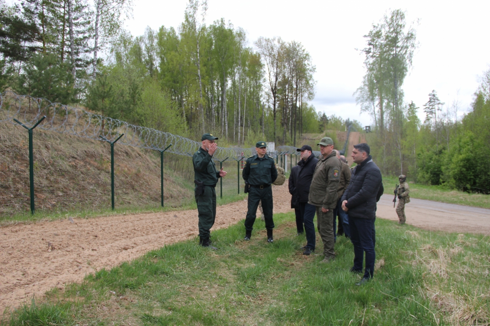 Robežsardze viesojās Gruzijas kolēģi
