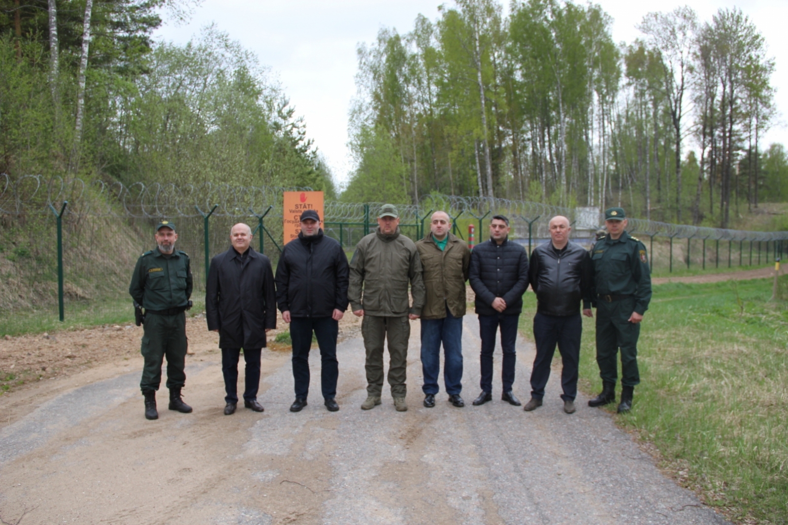 Valsts robežsardzē viesojās Gruzijas kolēģi