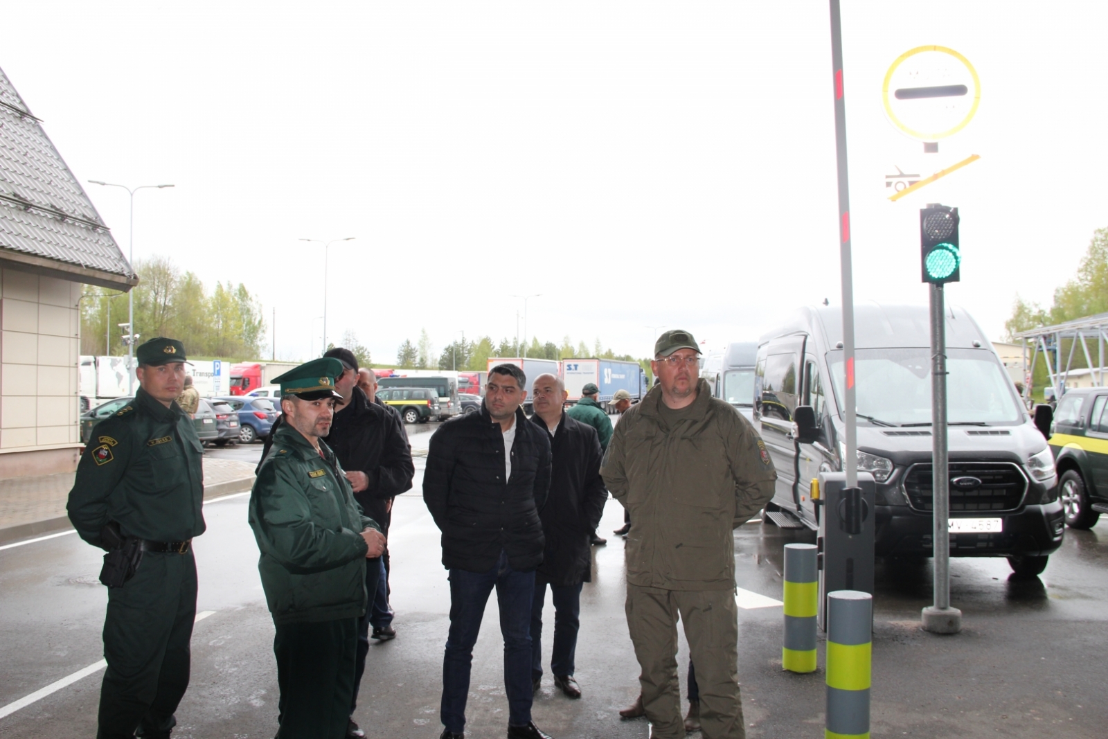 Valsts robežsardzē viesojās Gruzijas kolēģi