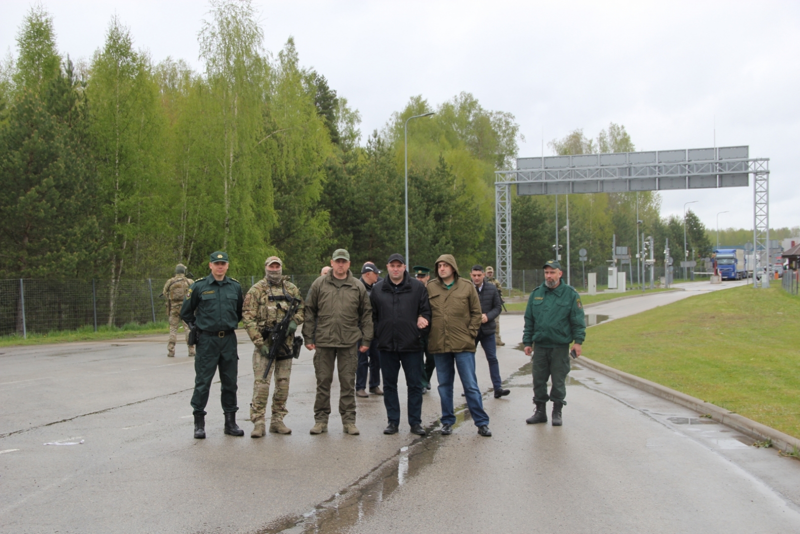 Valsts robežsardzē viesojās Gruzijas kolēģi