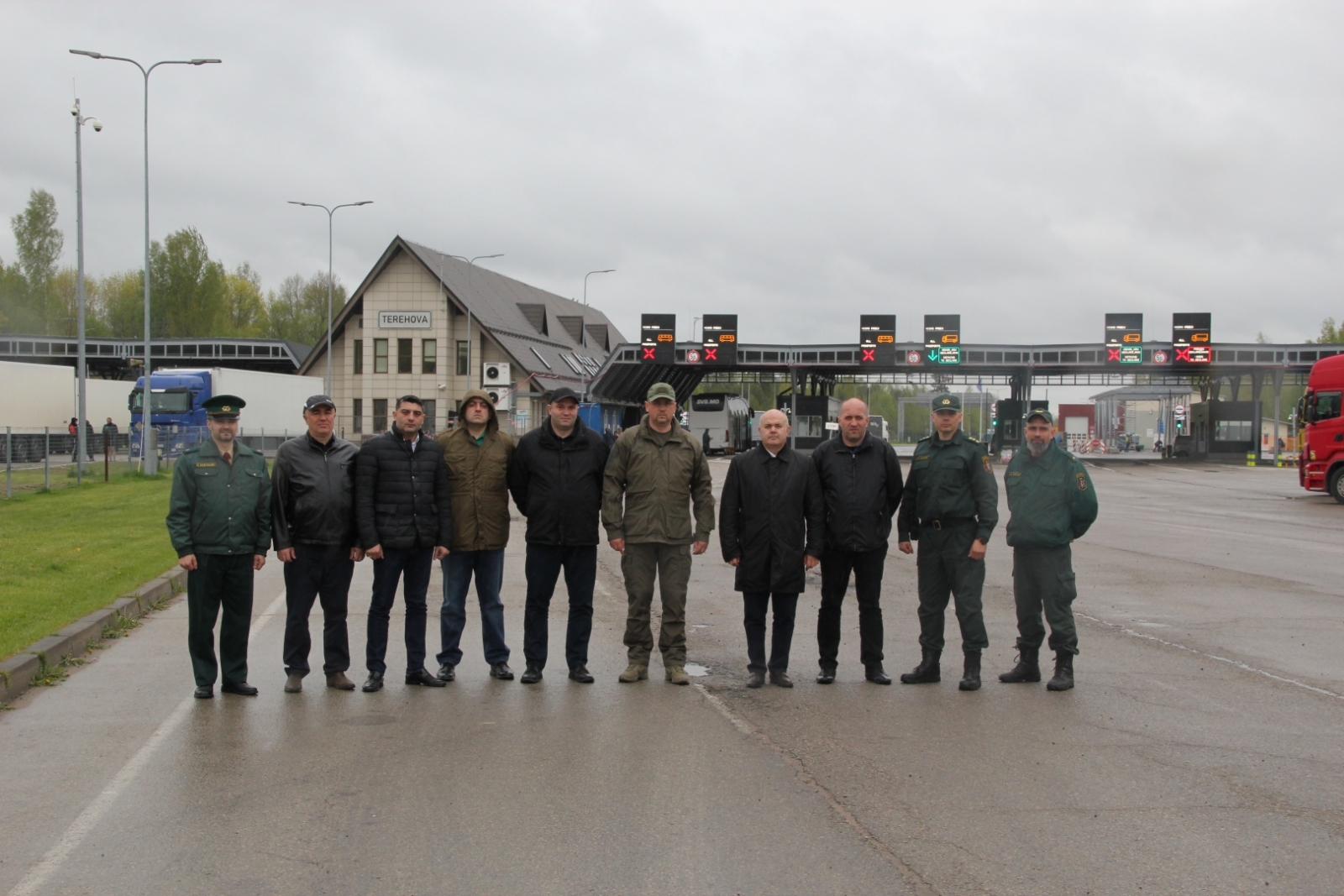 Valsts robežsardzē viesojās Gruzijas kolēģi