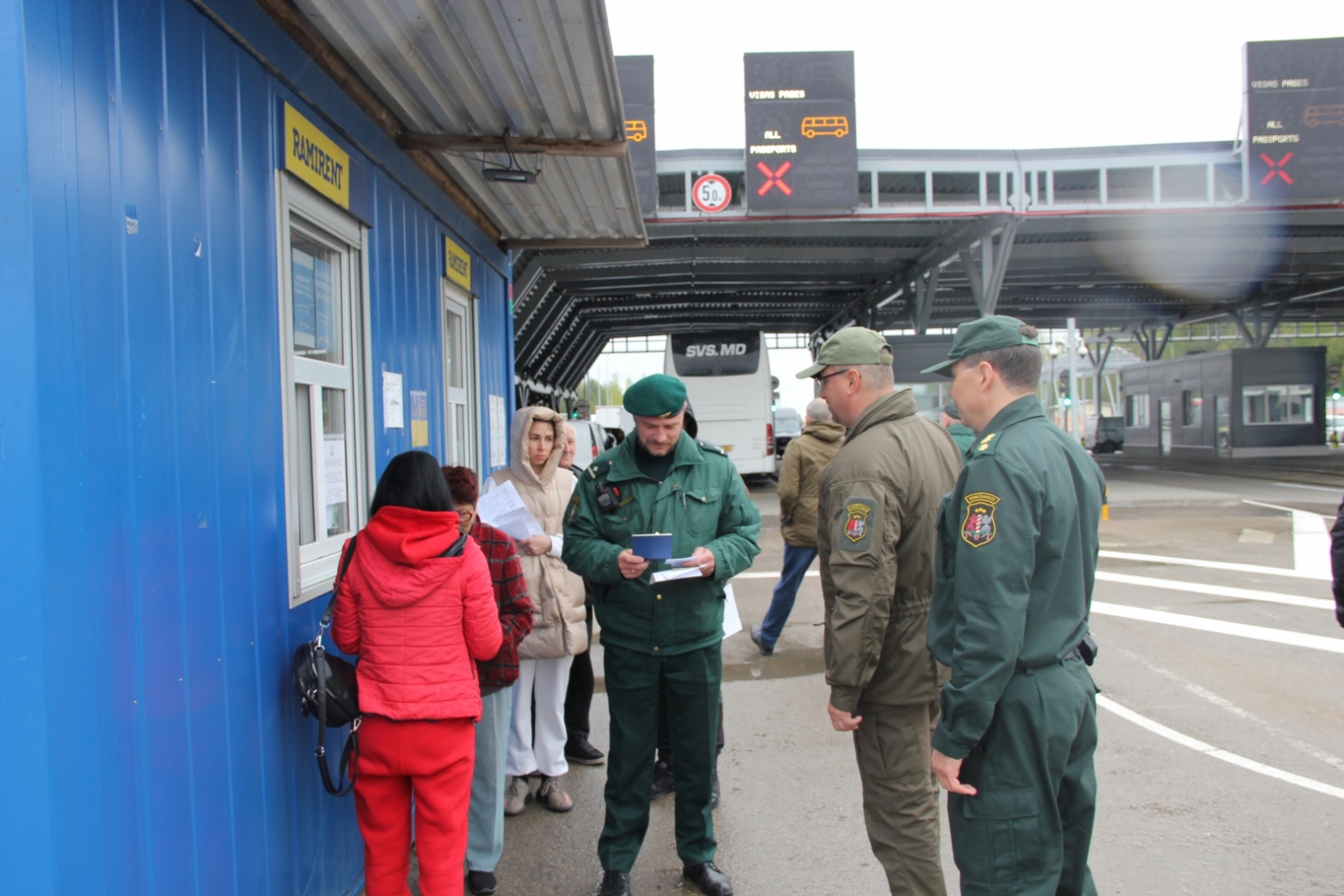 Valsts robežsardzē viesojās Gruzijas kolēģi