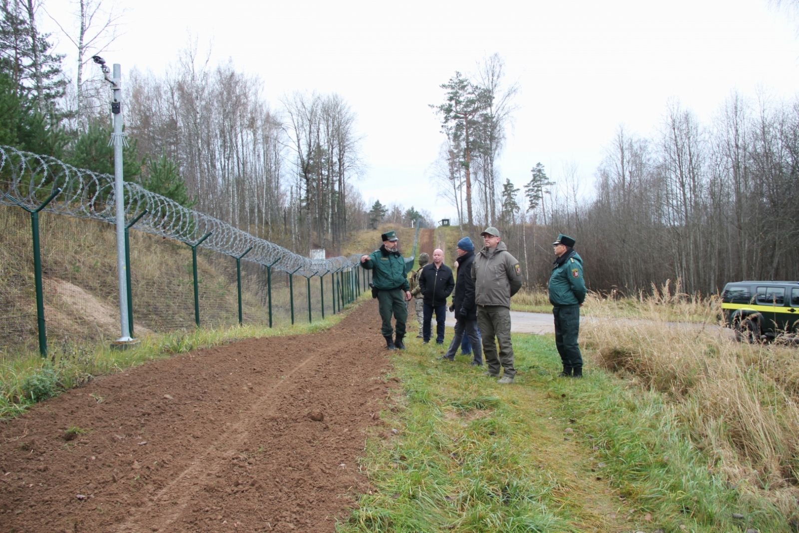 Tiekas Latvijas un Somijas Robežapsardzības iestāžu vadītāji