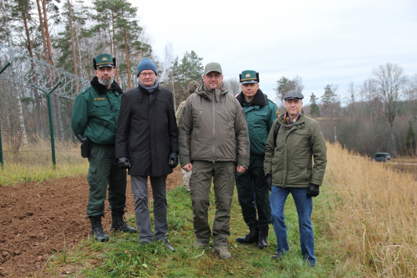 Tiekas Latvijas un Somijas Robežapsardzības iestāžu vadītāji