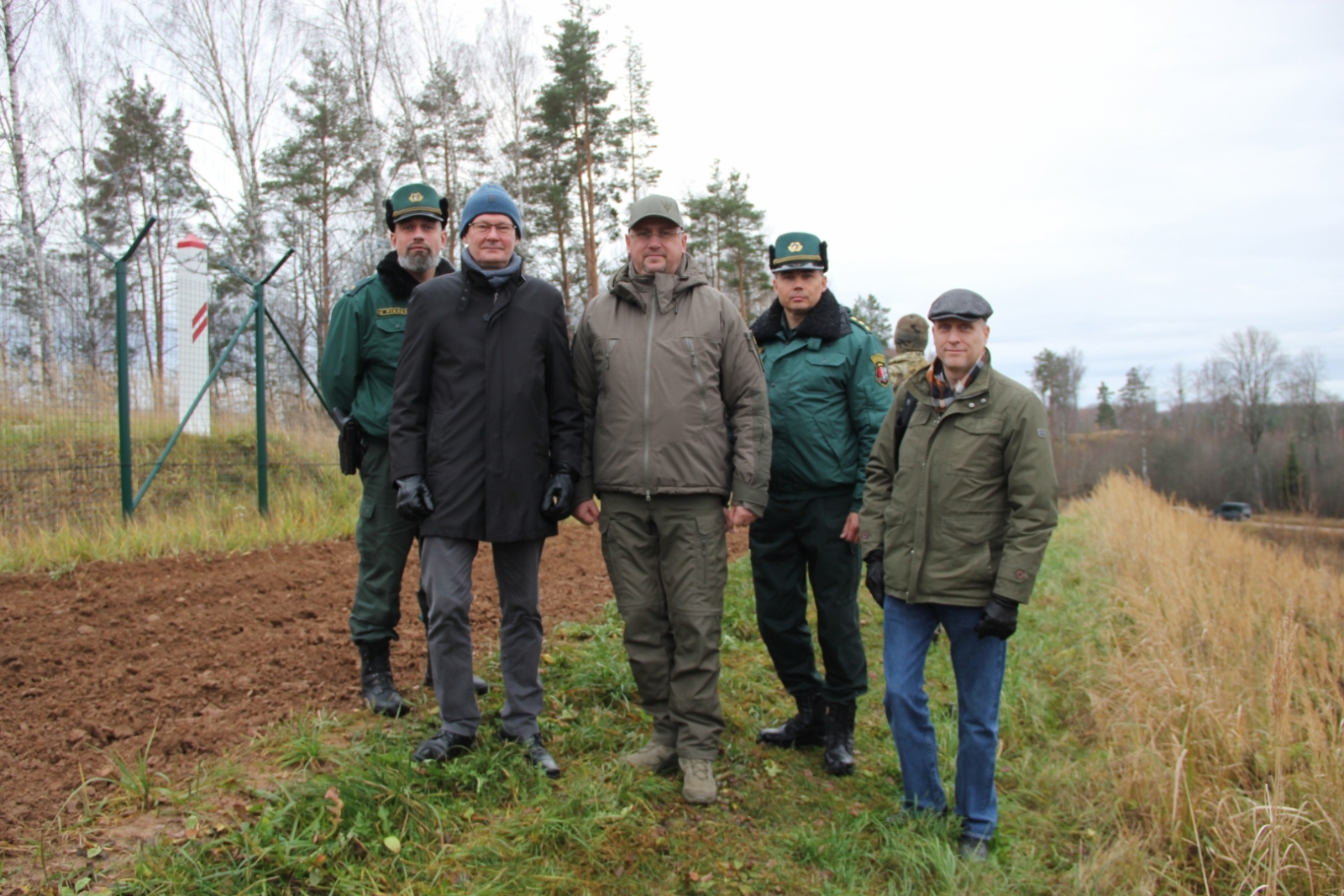 Tiekas Latvijas un Somijas Robežapsardzības iestāžu vadītāji