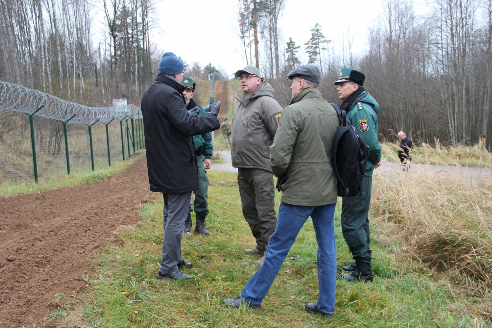 Tiekas Latvijas un Somijas Robežapsardzības iestāžu vadītāji