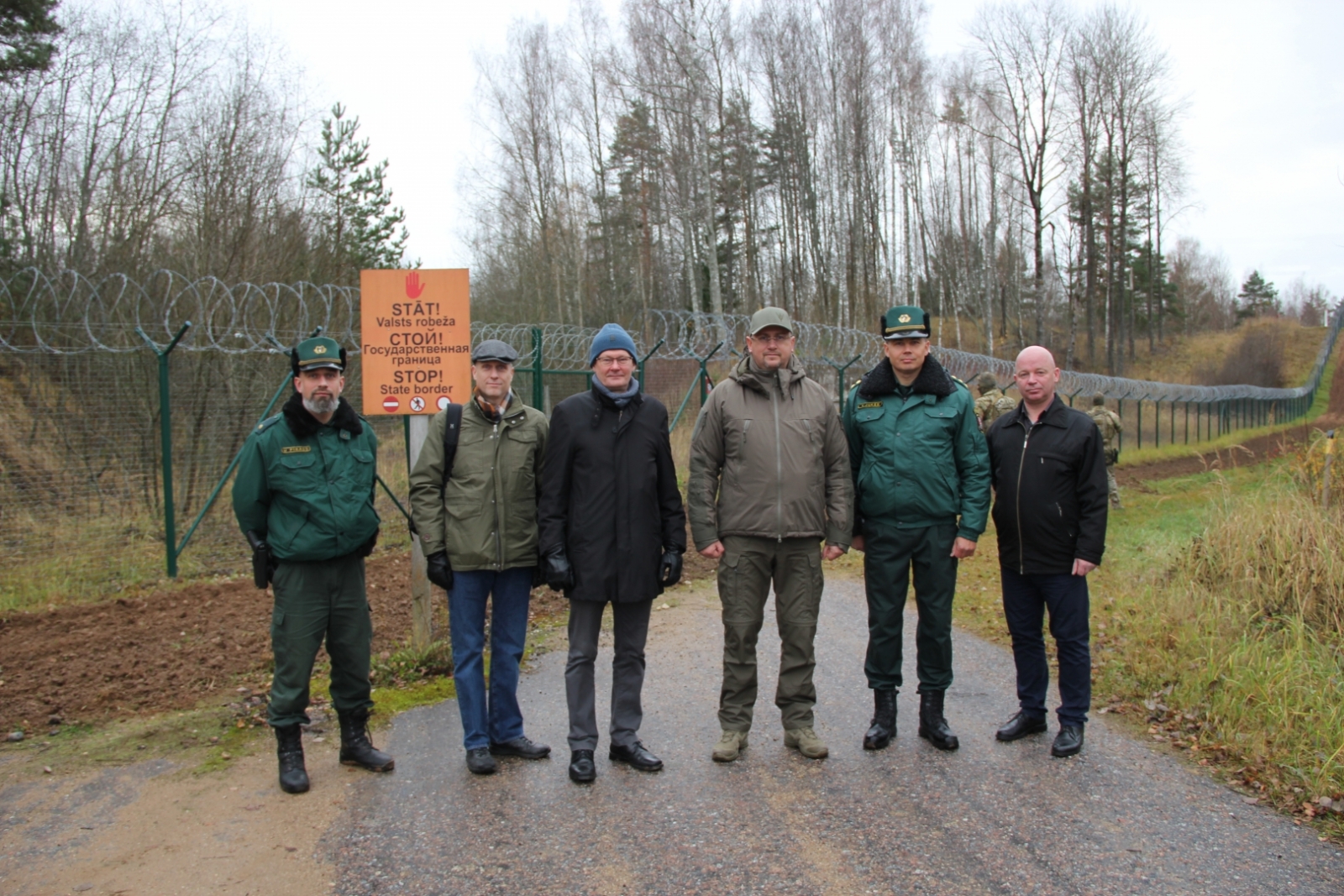 Tiekas Latvijas un Somijas Robežapsardzības iestāžu vadītāji