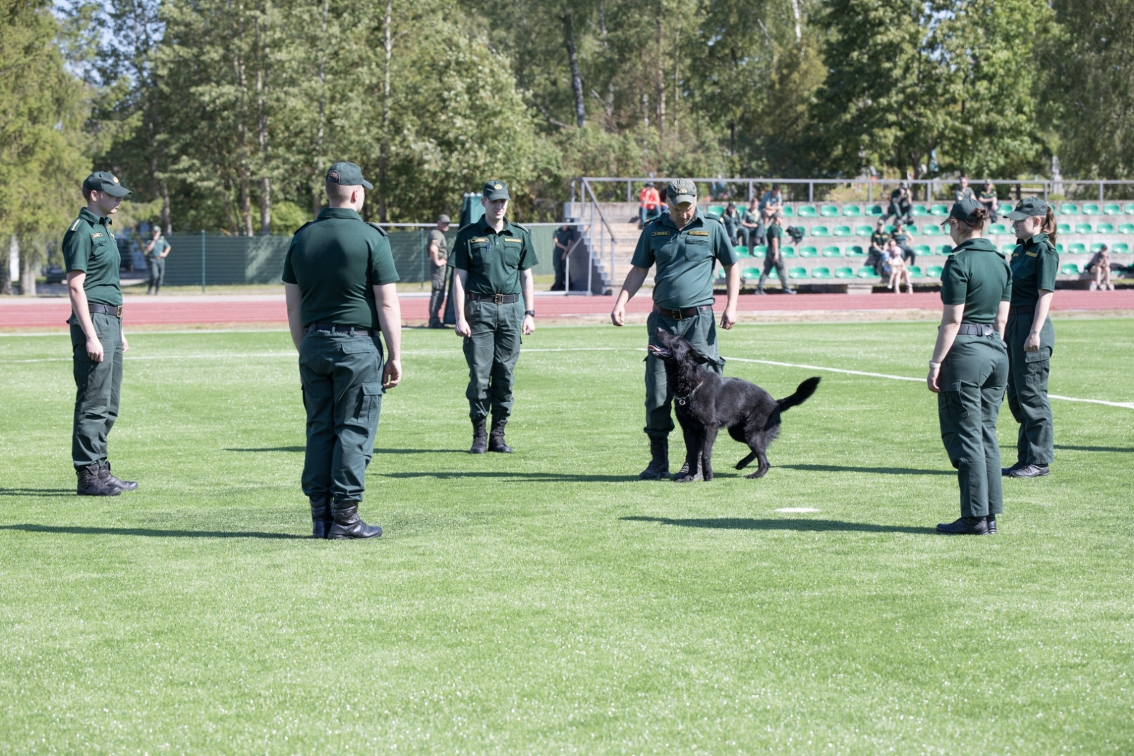 FOTO: Kinologu sacensības