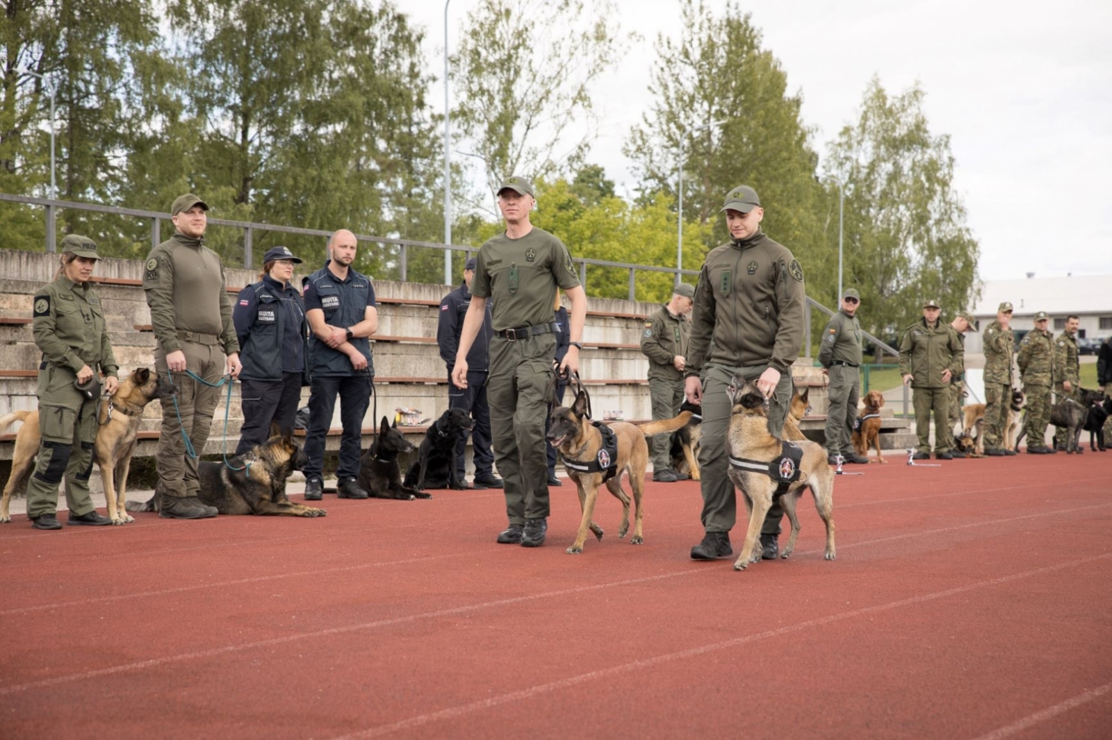 Kinoloģijas dienestu sacensības tiek rīkotas jau 23.reizi