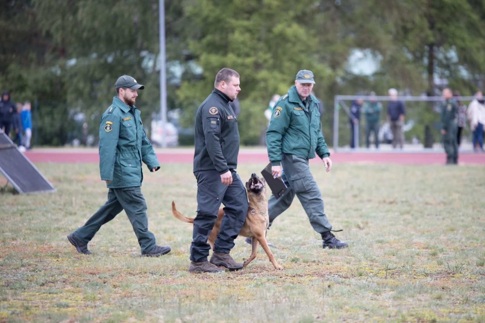 Kinoloģijas dienestu sacensības tiek rīkotas jau 23.reizi