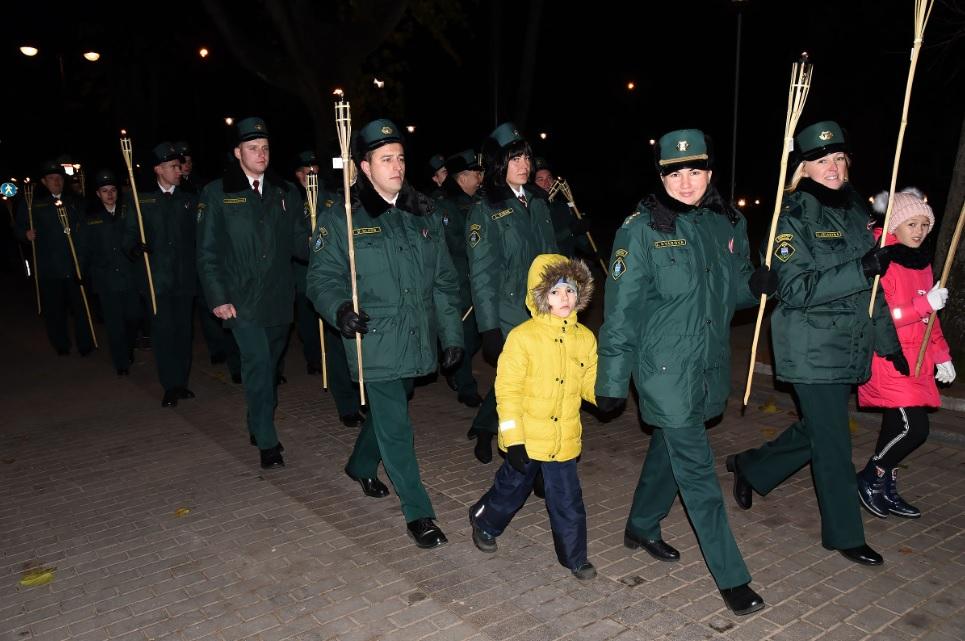 Lāčplēša dienas pasākumi Valsts robežsardzes teritoriālajās pārvaldēs