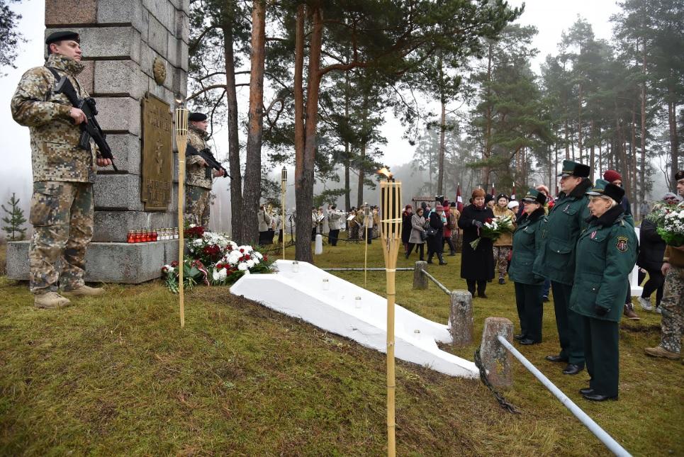 Lāčplēša dienas pasākumi Valsts robežsardzes teritoriālajās pārvaldēs
