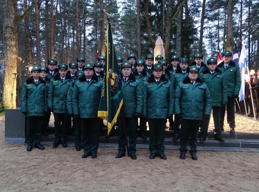Lāčplēša dienas pasākumi Valsts robežsardzes teritoriālajās pārvaldēs