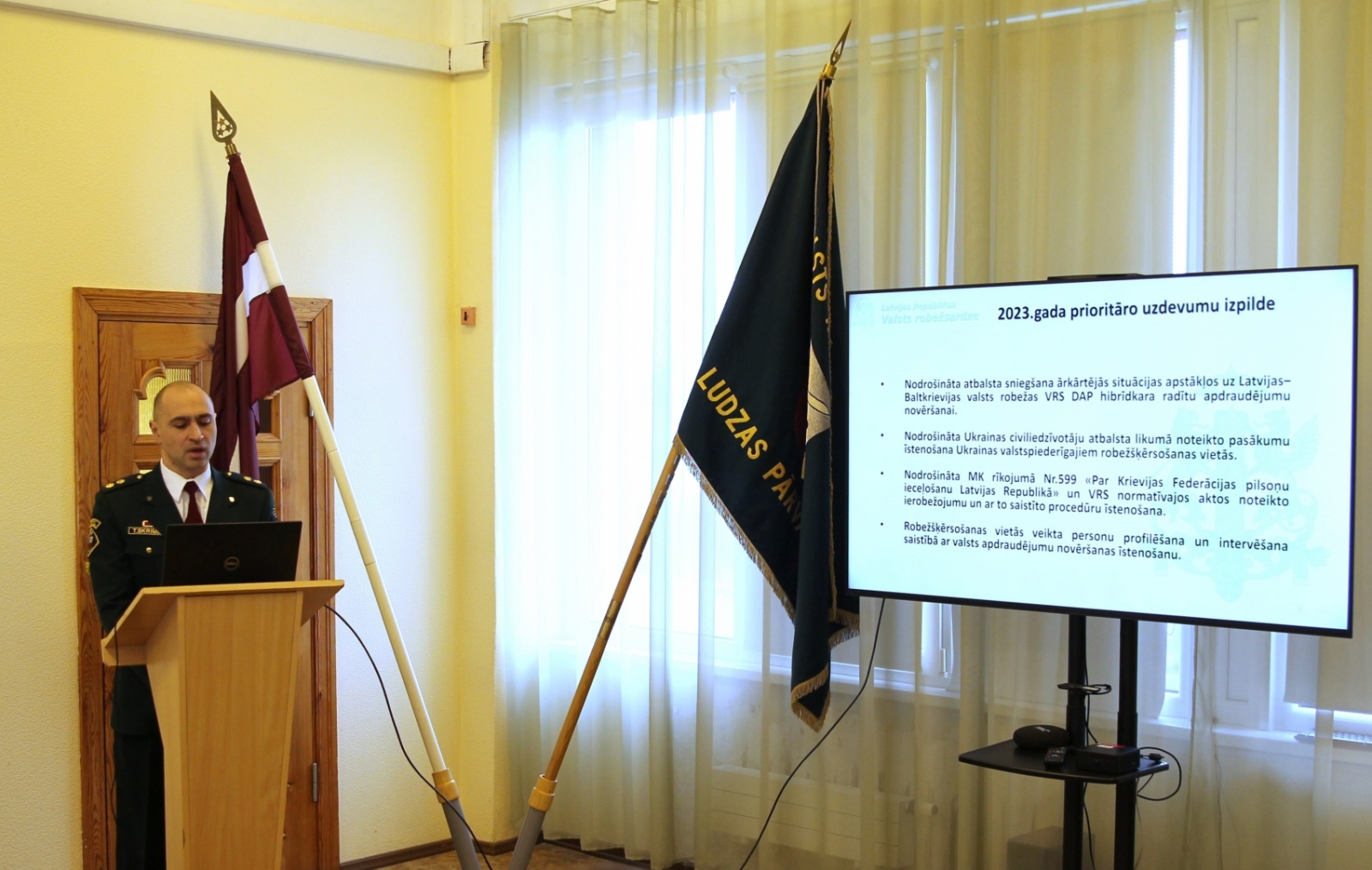 FOTO: VRS Ludzas pārvaldes gada atskaites sanāksme