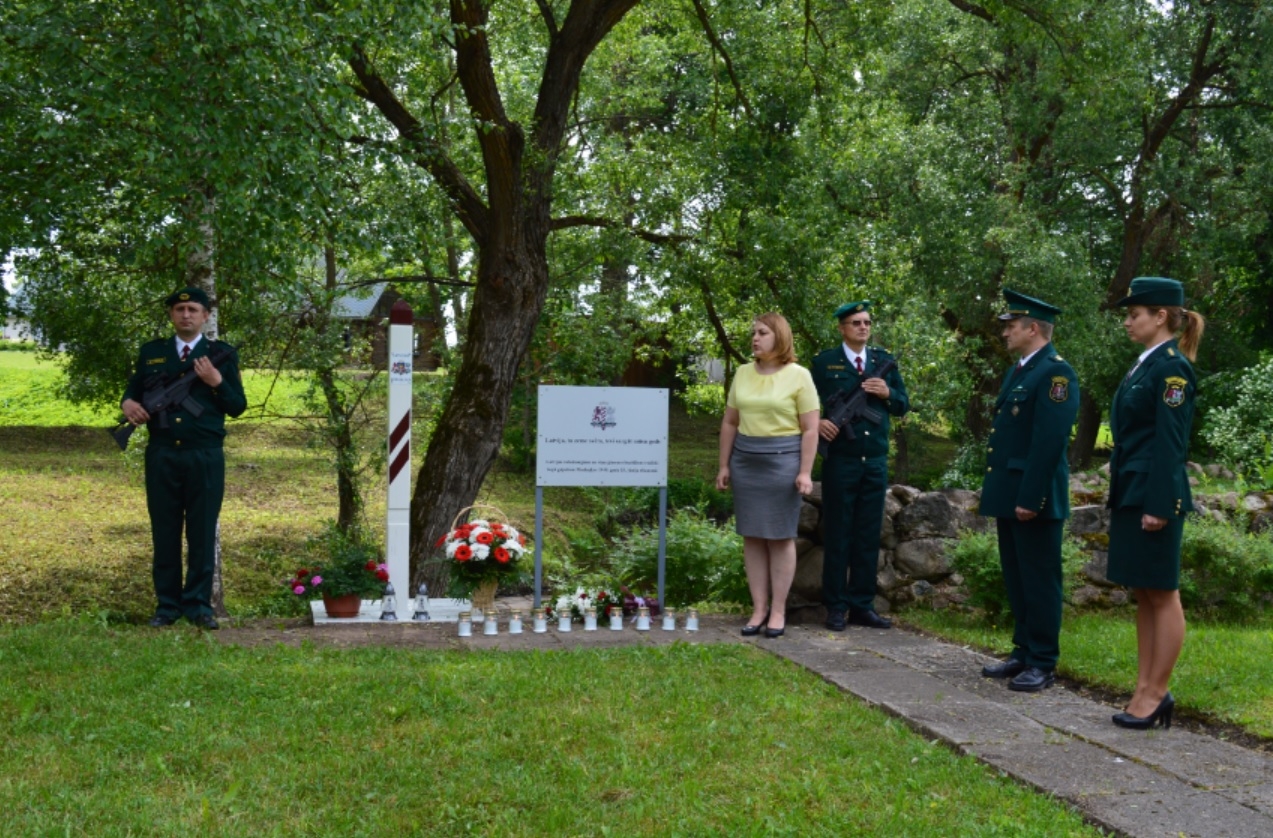 FOTO: Masļenku piemiņas pasākums