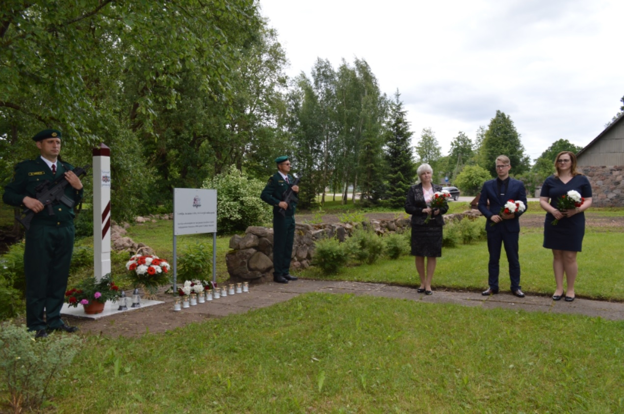 FOTO: Masļenku piemiņas pasākums