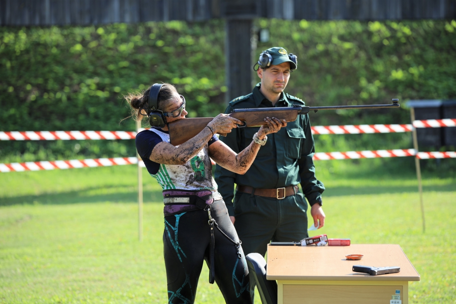FOTO: Kinologu biatlona sacensību norise