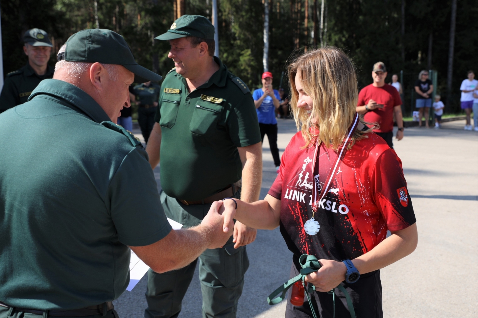 FOTO: Kinologu biatlona sacensību norise