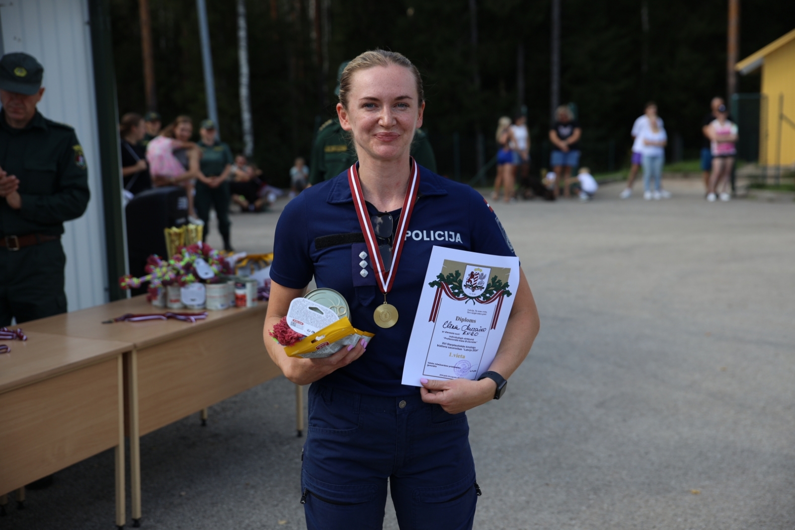 FOTO: Kinologu biatlona sacensību norise