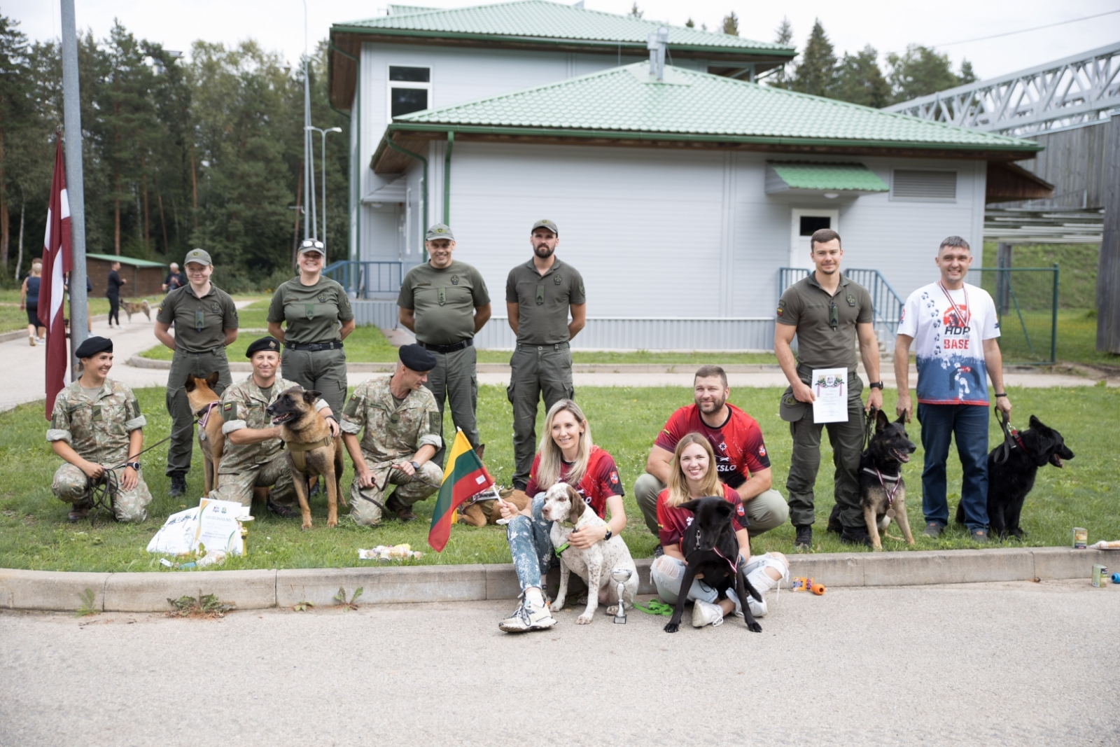 Norisinājās starptautiskās kinologu biatlona sacensības “Latvija 2023”