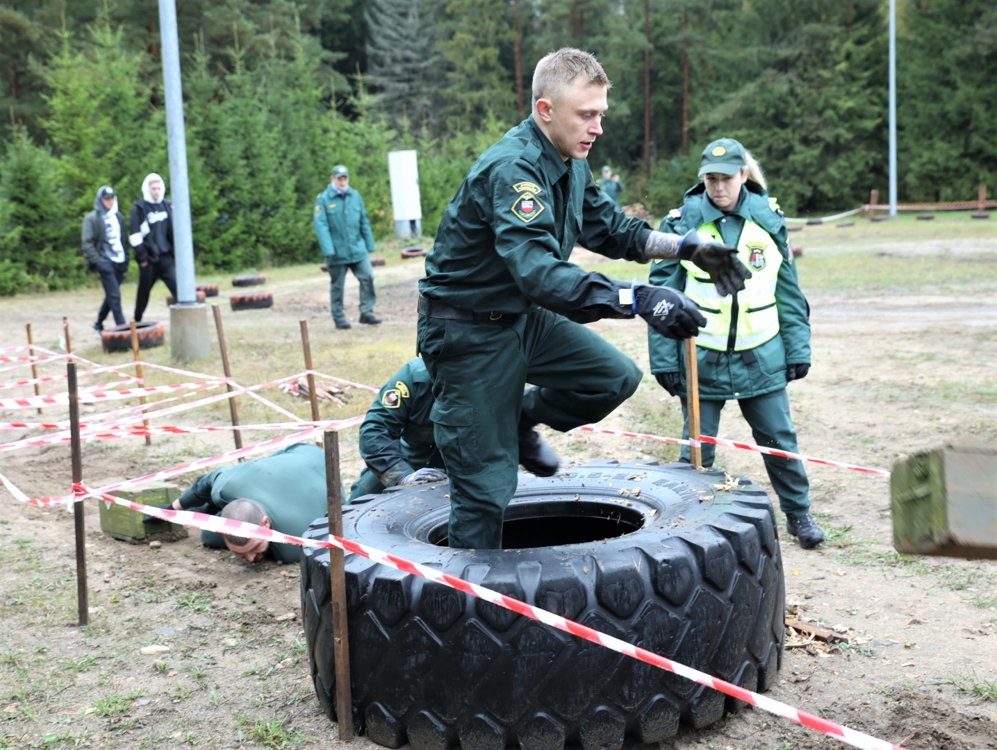 Valsts robežsardzes koledžā pulcējās robežsargi no visas Latvijas