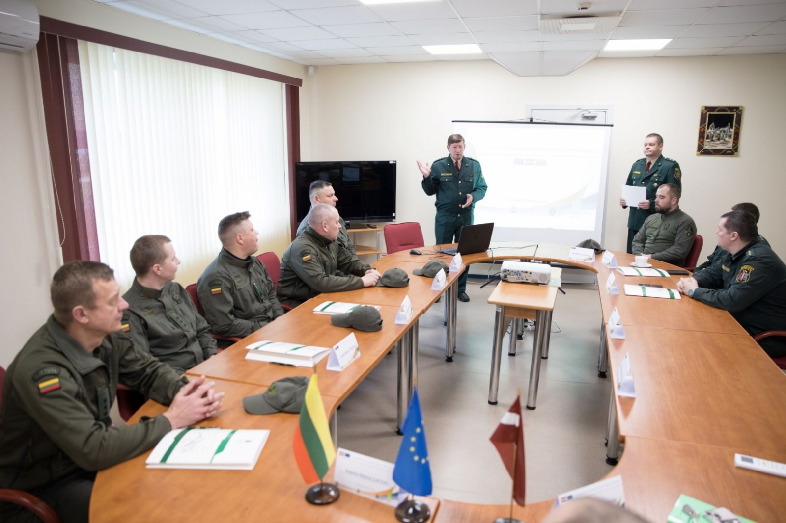 Valsts robežsardzes koledžā viesojās Lietuvas kolēģi