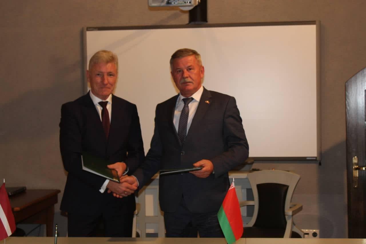 Foto: Valsts robežsardzes priekšnieks devās darba vizītē uz Baltkrieviju