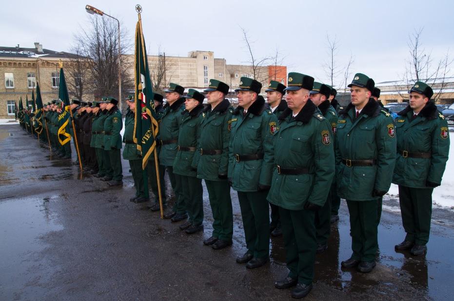 Notika Valsts robežsardzes priekšnieku maiņas ceremonija
