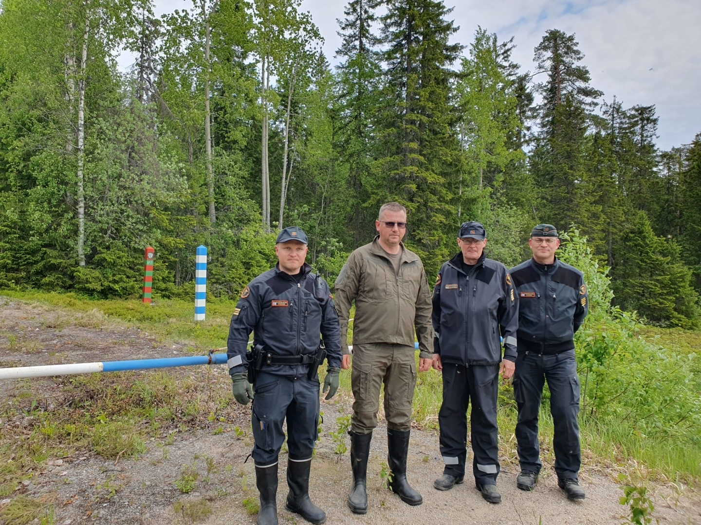 Tiekas Latvijas un Somijas robežapsardzības iestāžu vadītāji