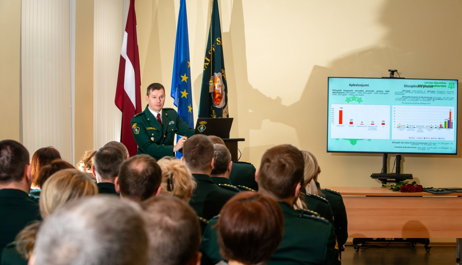 FOTO: VRS Daugavpils pārvaldes gada atskaites sanāksmes dalībnieki