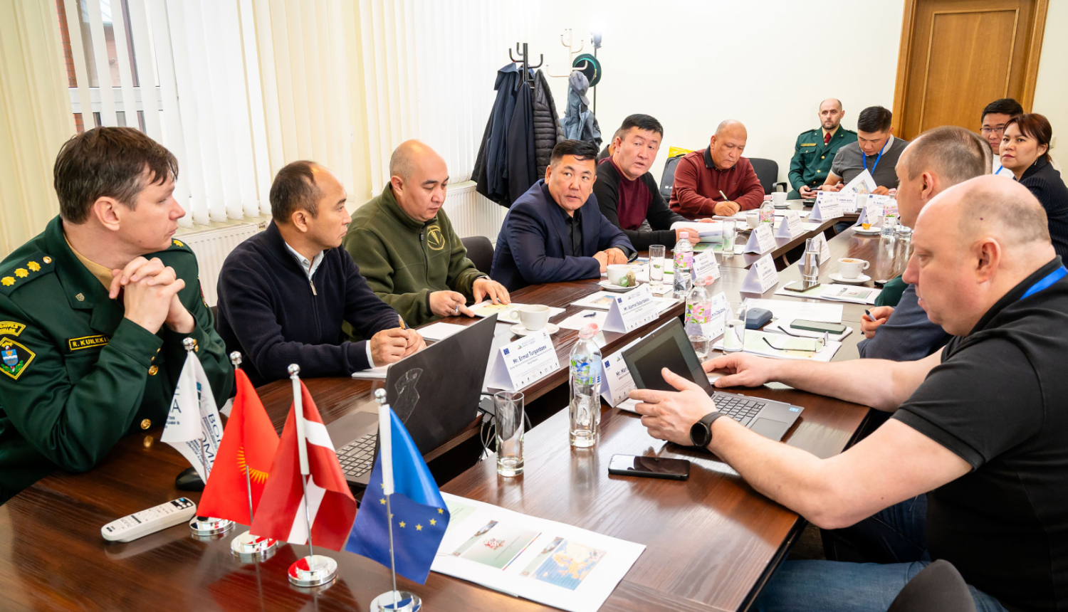 FOTO: Kirgizstānas robežsargu vizīte